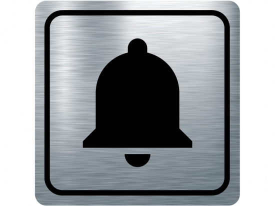 Указателна табела камбана - инокс