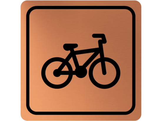 Указателна табела велосипед - мед